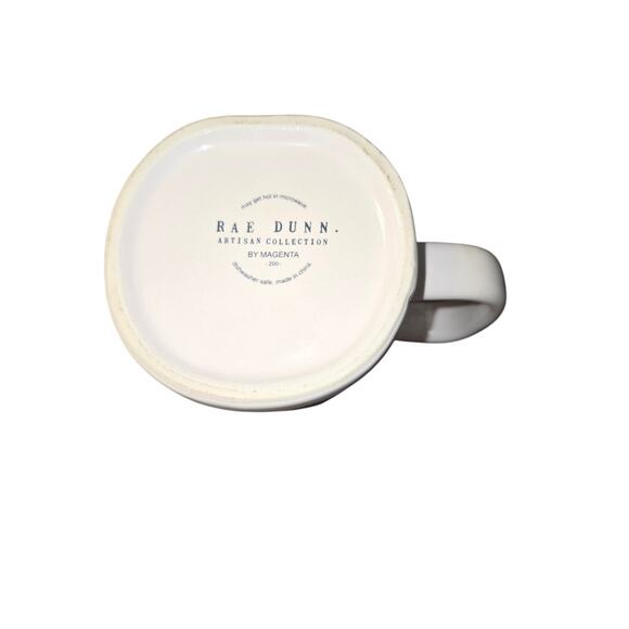 New Rae Dunn Meow Large Mug/Cup Best Cat Lover Gift Artisan Collection Magenta - Picture 5 of 6